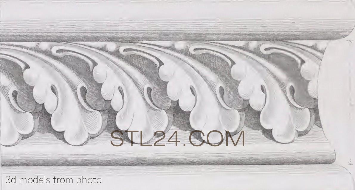 Фризы (FRIESE_0227 -  | 3D model 3DSMAX / OBJ / STL) 3D модель для ЧПУ станка